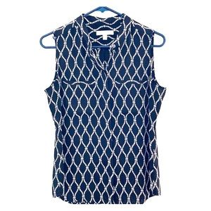 Banana Republic sleeveless blouse